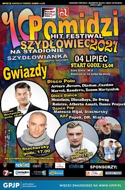 10 Pomidzi Hit Festiwal Szydłowiec 2021